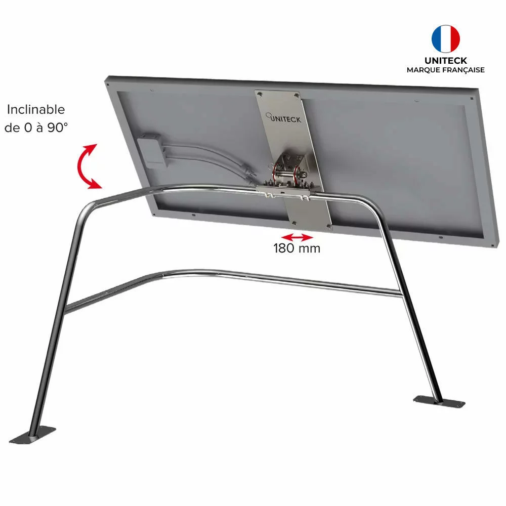 kit complet Balcon UNITECK 120W – Panneau solaire Back Contact – Image 4